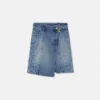 Barocco Denim Wickelrock