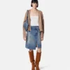 Barocco Denim Wickelrock