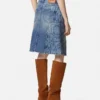 Barocco Denim Wickelrock