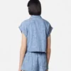 Barocco Jacquard Chambray Boxy Shirt