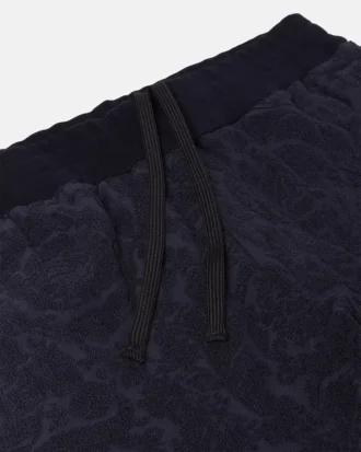Barocco Jacquard-Frottee-Jogginghose