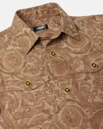 Barocco Jacquard-Overshirt
