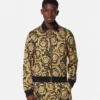 Barocco Jacquard-Sweatshirt mit Reißverschluss