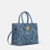 Barocco La Medusa Denim Kleine Tragetasche