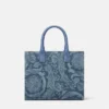 Barocco La Medusa Denim Kleine Tragetasche