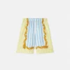Barocco Nadelstreifen-Seidenshorts für Kinder