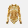 Barocco Safety Pin Fitted Bodysuit
