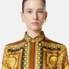 Barocco Silk Mini-Hemdkleid