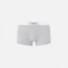 Baumwoll-Boxershorts mit Rippstrick