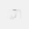 Baumwoll-Boxershorts mit Rippstrick