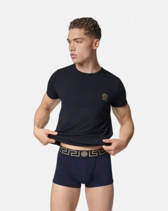 Baumwoll-Jersey-Boxershorts