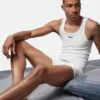 Baumwoll-Ripp-Tanktop