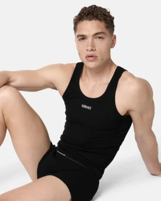 Baumwoll-Ripp-Tanktop