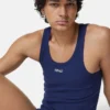 Baumwoll-Ripp-Tanktop