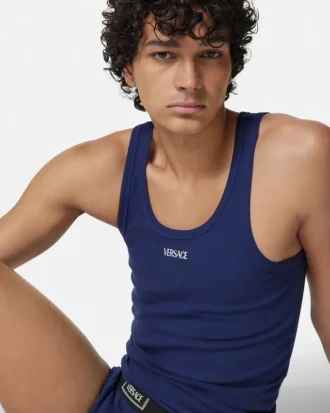 Baumwoll-Ripp-Tanktop