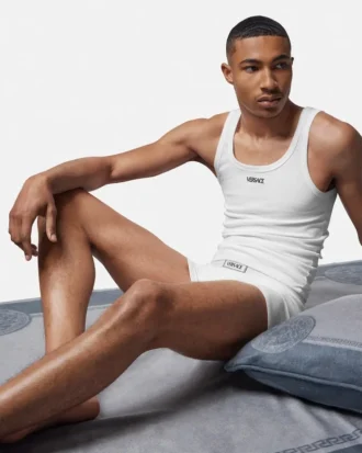 Baumwoll-Ripp-Tanktop