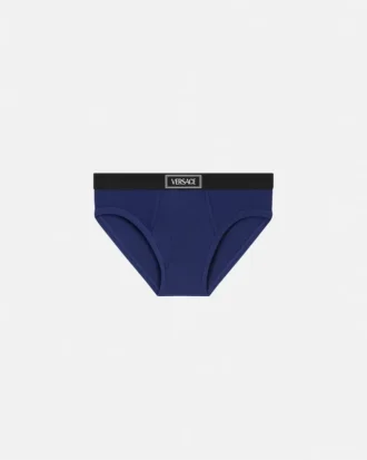 Baumwoll-Slip mit Rippstrick