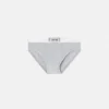 Baumwoll-Slip mit Rippstrick