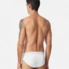 Baumwoll-Slip mit Rippstrick