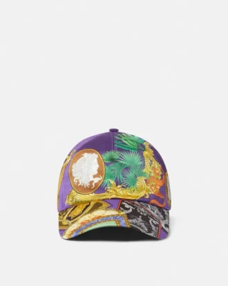 Bedruckte Baseballkappe aus Twill