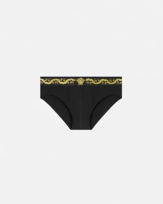 Bedruckte Baumwoll-Jersey-Slips