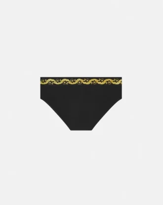 Bedruckte Baumwoll-Jersey-Slips
