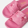 Bedruckte Gummi-Pantoletten Shelly