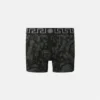 Bedruckte Jacquard-Baumwoll-Jersey-Lange Badehose
