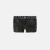 Bedruckte Jacquard-Baumwoll-Jersey-Trunks