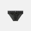 Bedruckte Jacquard-Baumwolljersey-Slips