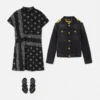 Bedruckte Jeansjacke für Kinder