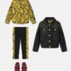 Bedruckte Jeansjacke für Kinder