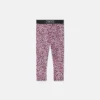 Bedruckte Leggings aus Baumwolljersey für Kinder