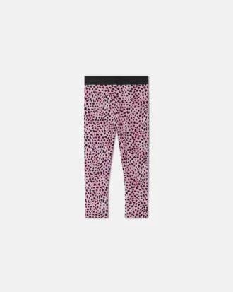 Bedruckte Leggings aus Baumwolljersey für Kinder
