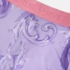 Bedruckte Leggings aus Viskose mit ausgestelltem Bein