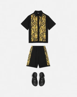 Bedruckte Milano-Stitch-Sweatshorts für Kinder