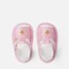 Bedruckte Satin-Sandalen für Babys