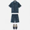 Bedruckte Seidentwill-Shorts für Kinder