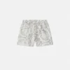 Bedruckte Seidentwill-Shorts für Kinder