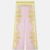 Bedruckte Seidentwillhose