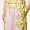Bedruckte Seidentwillhose