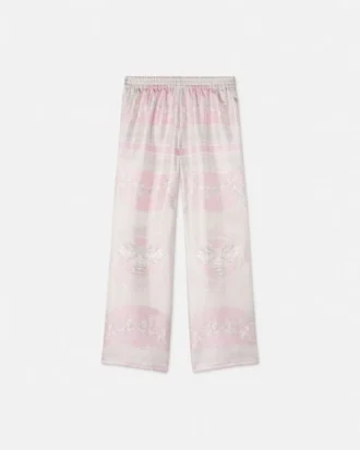Bedruckte Seidentwillhose für Kinder