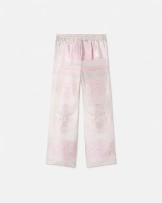 Bedruckte Seidentwillhose für Kinder