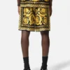 Bedruckte Shorts aus Seidentwill