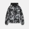 Bedruckte Steppjacke
