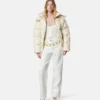 Bedruckte Steppjacke
