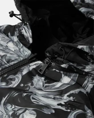 Bedruckte Steppjacke