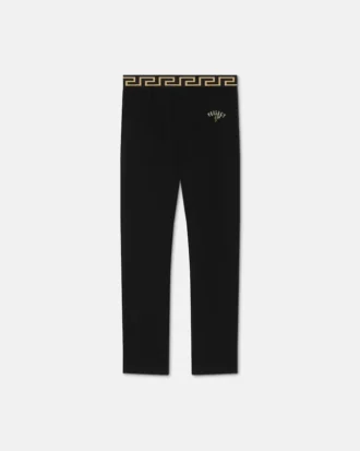 Bedruckte Stretch-Baumwolljersey-Leggings für Kinder