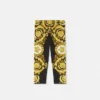 Bedruckte Stretch-Baumwolljersey-Leggings für Kinder