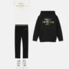 Bedruckte Stretch-Baumwolljersey-Leggings für Kinder